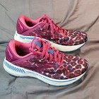Brooks Adrenaline GTS 22 Running Shoes Womens Size 8.5  Pink Leopard 1203531B568 — photo 1