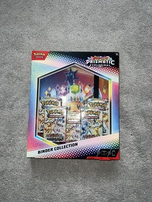 POKEMON TCG SCARLET & VIOLET PRISMATIC EVOLUTIONS BINDER SAMMLUNG *SEALED*