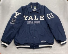 Vintage Stall & Dean Varsity Jacket Mens 5XL Yale Bulldogs Ivy League Canvas