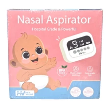 HeyValue Nasal Aspirator for Baby, Hospital Grade, Electric, 9 Levels Suction