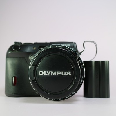 Olympus Digital Camera C-8080 Wide Zoom Flip Screen 8.0MP Black