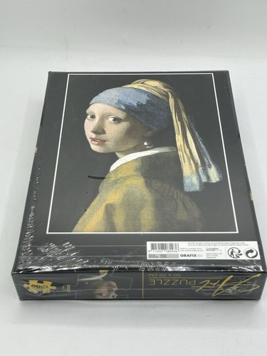 Clementoni 1000 Pc Puzzle Vermeer “Girl with a Pearl Earring” Museum Collection - Picture 3 of 3