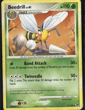 Beedrill Rare Great Encounters 13/106 Grass Pokemon Card