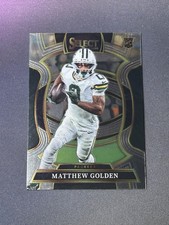 Panini 2025 Select Matthew Golden Rookie #66 Green Bay Packers Football