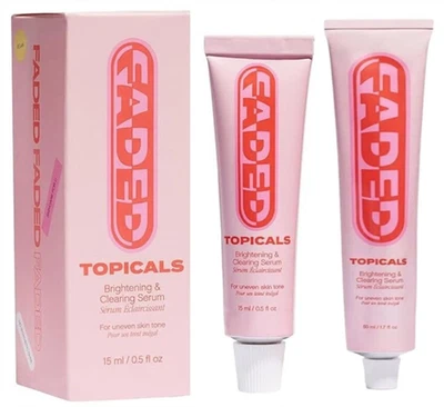 Topicals Faded Brightening & Clearing Serum 15/50 ml *SEALED* ORIGINAL UK SELLER