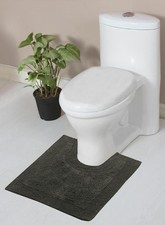 Luxury Collection 100 Reversible Cotton Bathroom Rugs Set, Washable Rug, Soft C