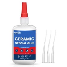 Instant Waterproof Ceramic Super Glue for Porcelain, Pottery, and Crafts 30g
