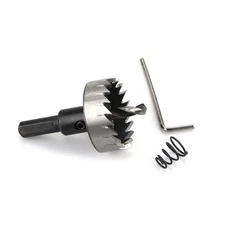 38mm HSS Drill Bit Hole Saw Tooth Set Stainless Steel Metal Alloy Cutter