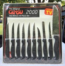 Original Ginsu 2000 Knives Deluxe 10 Piece Se...