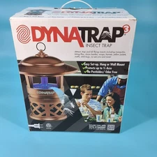 DynaTrap 3 DT1100 Insect Trap 1/2 Acre Coverage Copper Outdoor UV Ray Attraction
