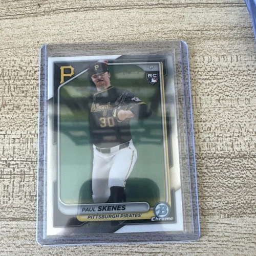 Bowman Chrome Paul Skenes Rookie #31 Pittsburgh Pirates 2024 Baseball Card