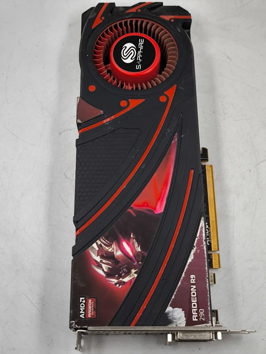 Carte Graphique Sapphire Radeon R9 290 4Go GDDR5, Occasion En Bon état