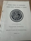 8 FBI Training Manuals 1940’s J Edgar Hoover. Fingerprint Crime Reports  — photo 3