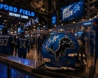 Aidan Hutchinson Signed Detroit Lions Mini Helmet Auto JSA Authenticated