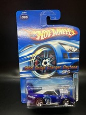 2006 Hot Wheels #65 1969 Dodge Charger Daytona Blue 5/5 Mopar Madness