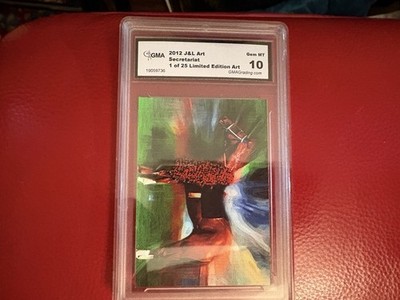 2012 J&L Art Of Secretariat. 1 Of 25 Limited Edition With A 10 Grade.