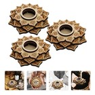 3pcs Crystal Ball Display Stands Desktop Crystal Ball Bases Stable Holders