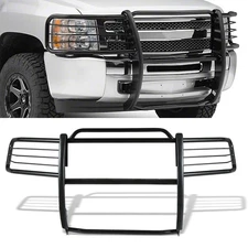 Steel Bumper Grille Guard For 07-14 Tahoe Avalanche Suburban 1500 Powder Coated
