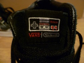Vans Nintendo NES Controller 'GAME OVER' SK8-Hi High Top Mens 3 UK OR 4 US