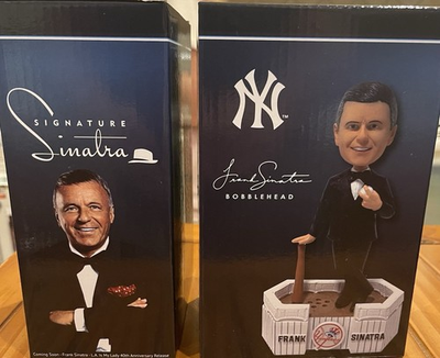#ad New York Yankees Frank Sinatra Bobblehead 2024 Yankee Stadium Exclusive $60.00