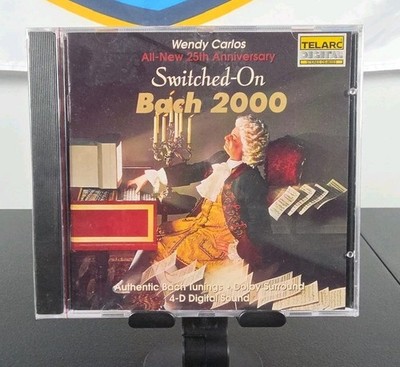 SWITCHED ON BACH 2000 * WENDY CARLOS * CD * 25th ANNIVERSARY RELEASE *RARE NEW*