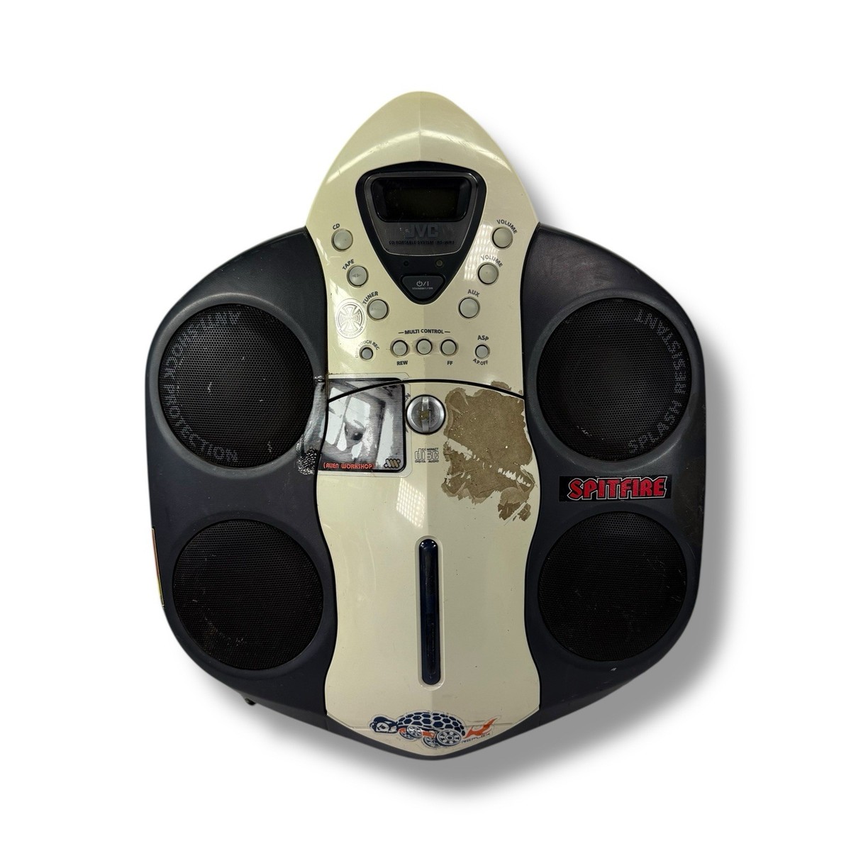 ⚠️FOR PARTS⚠️ Vintage JVC Kaboom Boombox Backpack Stereo RS
