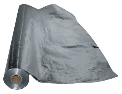Sauna REFLECTIVE Foil Vapor Barrier 500sqft PURE Aluminum Insulation Heavy-Duty