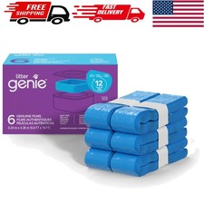 Compatible Cat Litter Refill Bags - 6 pk, Unscented with Long-lasting Use