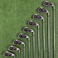 Callaway Big Bertha Fusion Iron Set 3-PW AW Uniflex NEEDS GRIPS -1/2” Short