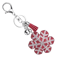 Festive Holiday Cushion Keychains