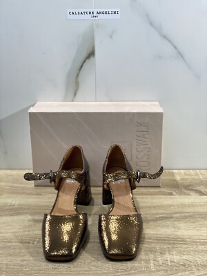 Chaussures Femme En Cuir Daim Beige Taille 39 - Hauts Talons, Marque Hoyvoy, Neuves Avec Boîte