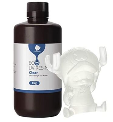 ANYCUBIC 3D Printer Resin, 405nm UV Resin, Low Odor, Resin LCD 3D , 1KG Clear