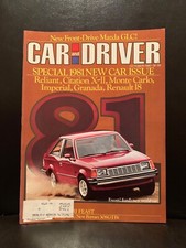 Car And Driver Magazine: Special 1981 New Car Issue October 1980