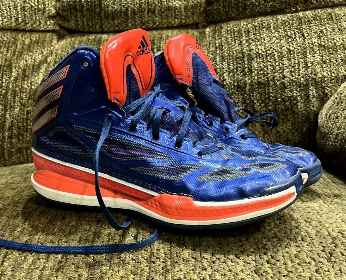 straal bossen Scheiding Adidas Adizero Crazy Light Bright Indigo Orange and Blue Mens Size 7.5 |  eBay