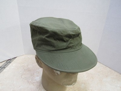 US WW2 M1943 Cotton Field Cap Hat w 
