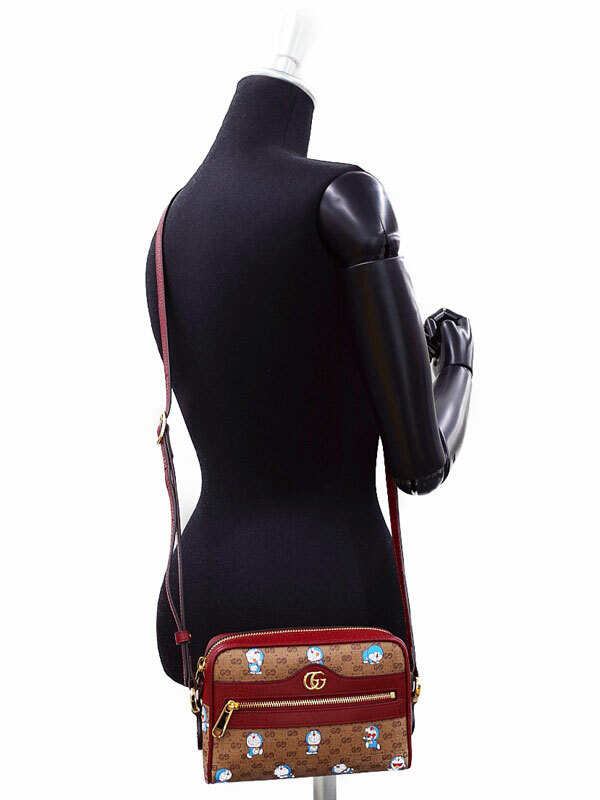GUCCI Doraemon x GUCCI Shoulder Bag Mini GG Double G6… Gem