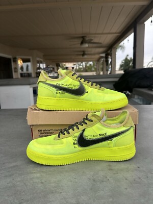 Size 12 - Nike Off-White x Air Force 1 Low Volt 191888845286| eBay