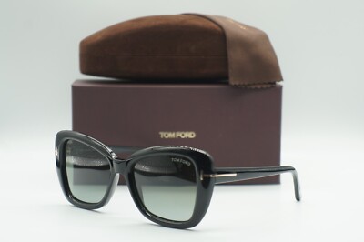 NEW TOM FORD TF 1008 01B BLACK AUTHENTIC SUNGLASSES FRAMES  display picture 3