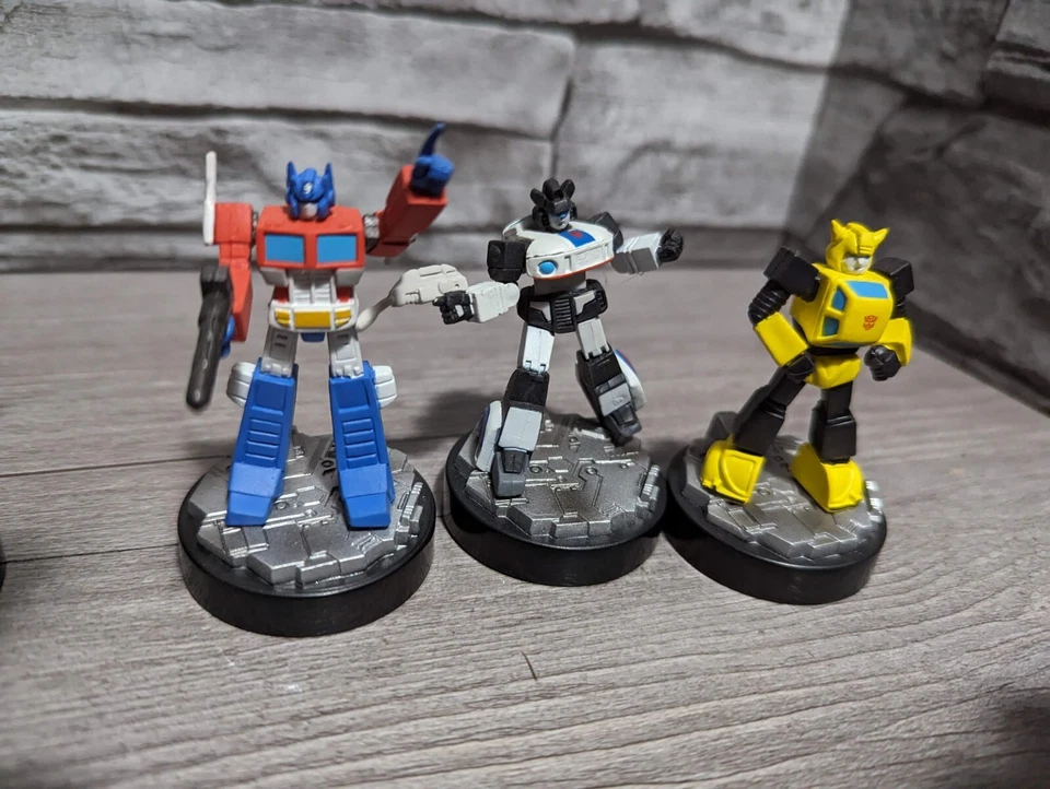 Rare Takara The Transformers History Collection 2004 PVC Figure Set Lot - Image 2 of 4