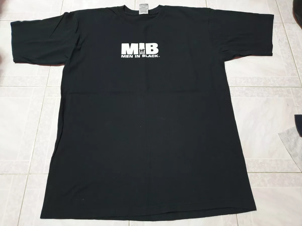 Rare 90s Vintage 1997 MEN IN BLACK MIB Movie Promo Will Smith T-Shirt XL