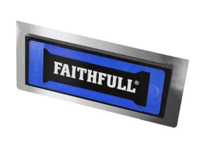 Faithfull Edelstahl Flexifit Kelle mit Schaumstoff 12 Zoll FAIPFLEX12S