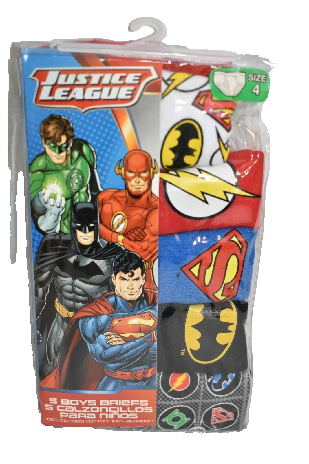 Ropa interior Breve Justice 100% Algodón para Niños