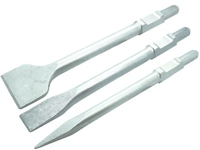 Breit Flach Spitz Meißel 30mm SDS-HEX Fliesen Spat Stemm Abbruch Meissel 400 mm