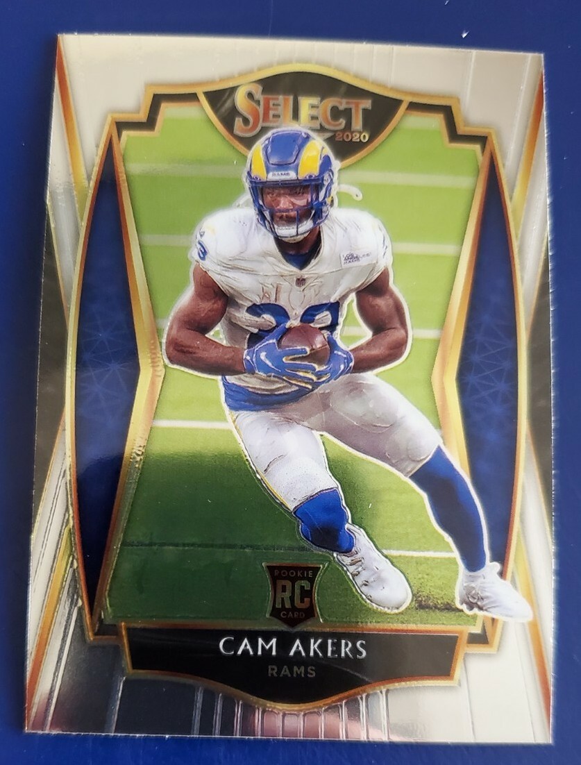 2020 Panini Select Cam Akers Los Angeles Rams Premier Level #155 RC