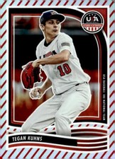 2024 Panini Stars & Stripes USA Baseball #71 Tegan Kuhns Stripes