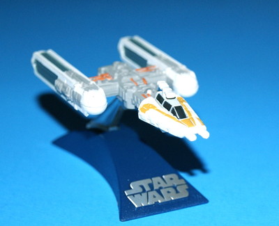 マイクロマシーン　スターウォーズ/Ｙウイングファイター STAR WARS Y-WING FIGHTER MICRO MACHINES TITANIUM DIE-CAST METAL