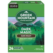 Green Mountain Coffee Roasters, Dark Magic Dark Roast K-Cup Coffee Pods,24 Count