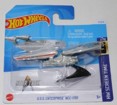 Hot Wheels 2024 HW Screen Time 4/250 - USA Enterprise NCC-1701 - STAR TREK