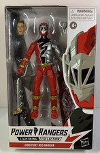 Power Rangers Dino Fury Red Ranger Lightning Collection 6 Figure Hasbro
