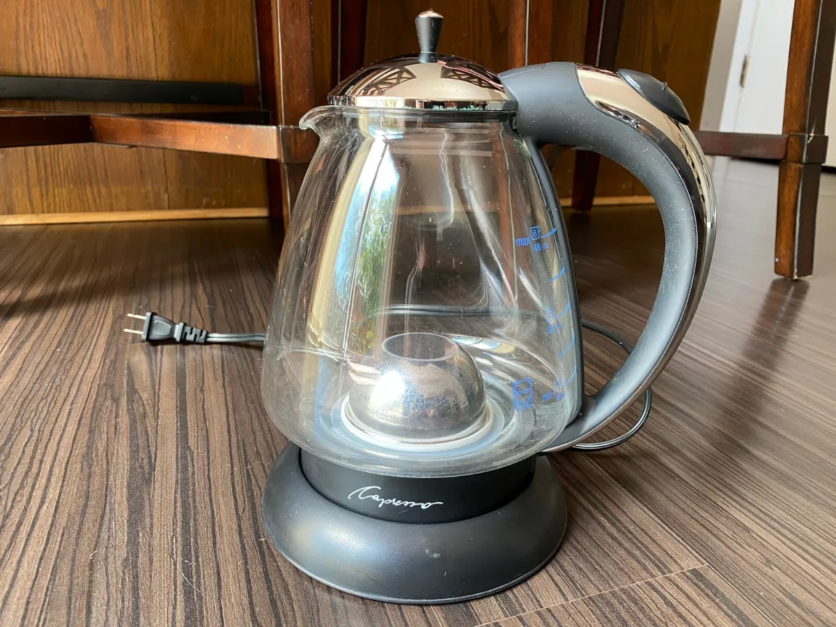 Capresso H20 Electric Glass Tea Kettle